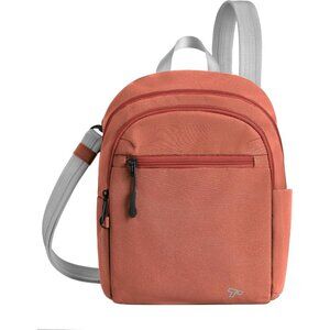 Unisex Terracotta adult Travelon Anti-theft the Voyages Tour Bag Imported Zipper